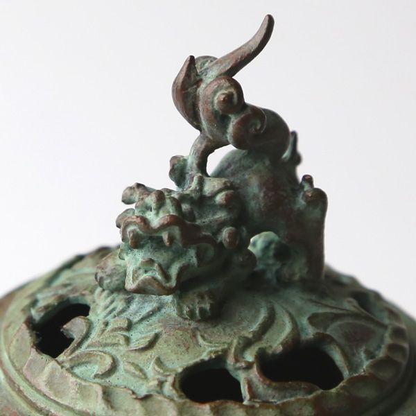 香炉 三友紋香炉 高岡銅器 : がらんどう 手仕事品と贈り物 - 通販