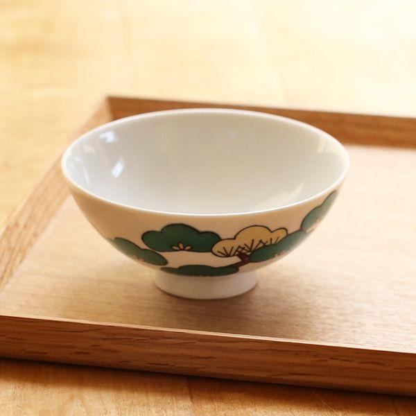 KUTANI SEAL ／ クタニシール 九谷焼 お花のご飯茶碗 松 合同会社 上出