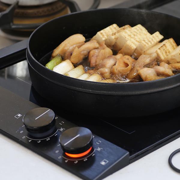 木屋 日本橋木屋 すき焼き鍋 七寸/八寸/八寸半 南部鉄器 鉄鍋 ガス火