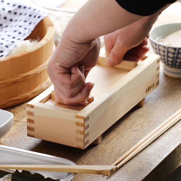 木屋 日本橋木屋 押し寿司器 大 箱寿司 押し寿司型 木枠 木型 型枠