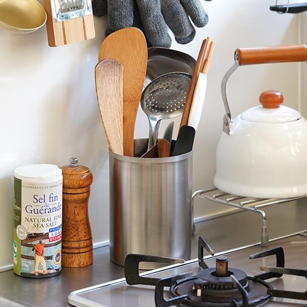 家事問屋 ツールスタンド 15 調理器具立て : がらんどう 手仕事品と 