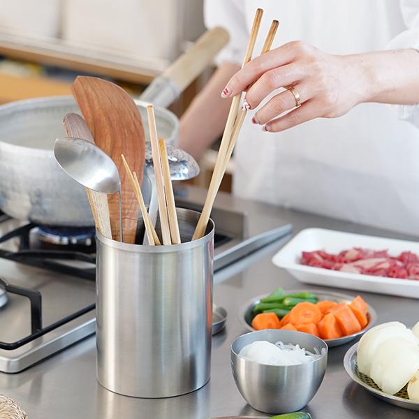 家事問屋 ツールスタンド 15 調理器具立て : がらんどう 手仕事品と 