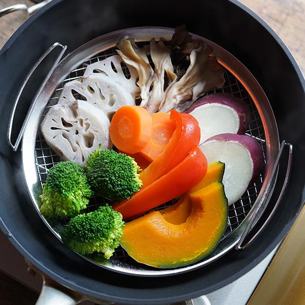 家事問屋 蒸しかご 蒸し器 蒸し料理 蒸し籠 蒸しカゴ 日本製 燕三条 ステンレス | 家事問屋 | 05