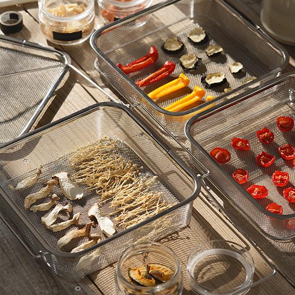 家事問屋 干しかご 3段 干し網 干し野菜 ドライフルーツ 一夜干し 干物