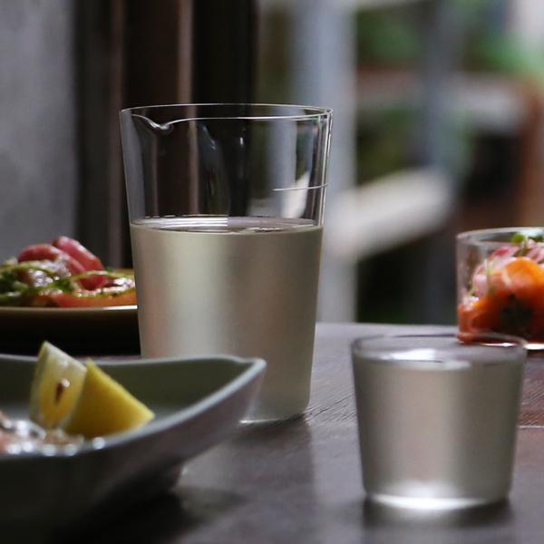 木村硝子店 カルタ カタクチ1合メモリ入り 265ml 片口 徳利 木村硝子