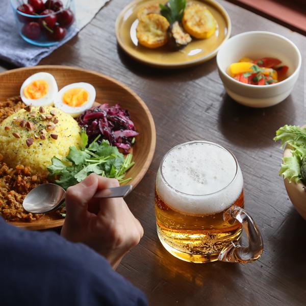 サヴァ 木村硝子店 ビアジョッキ 小 430ml ビールグラス ビアカップ