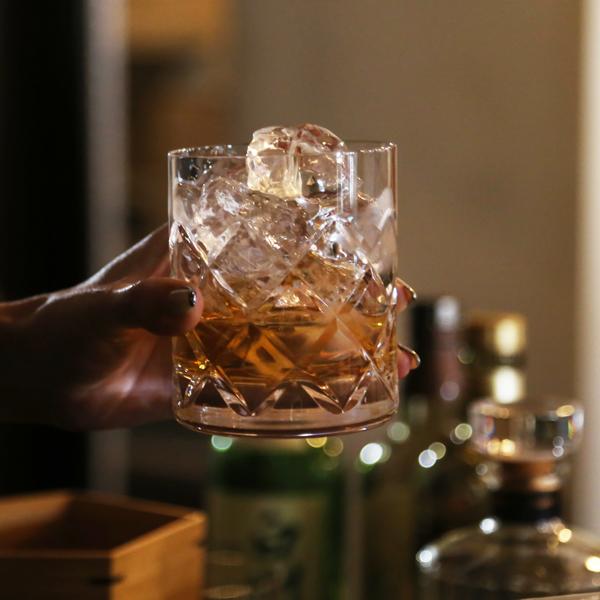 木村硝子店 バーバー D04 360ml ロックグラス ウイスキーグラス