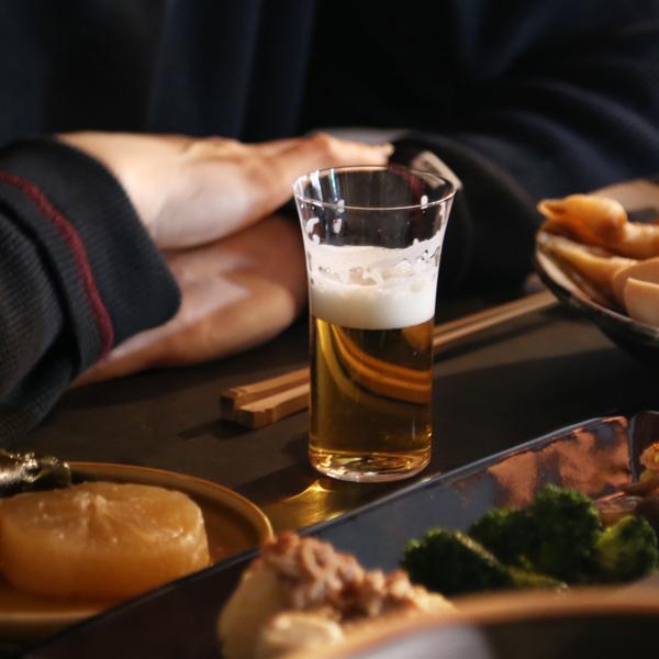 木村硝子店 天開 サンピン薄（底磨きなし） ビールグラス 一口ビール