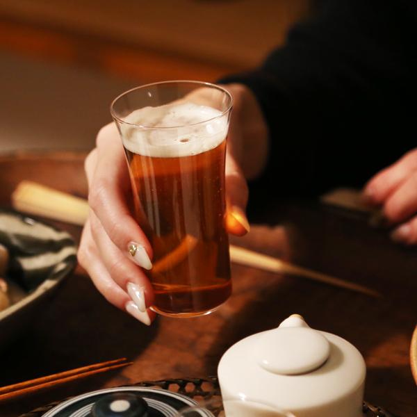 木村硝子店 天開 サンピン薄（底磨きなし） ビールグラス 一口ビール