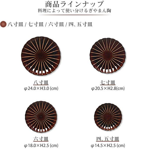 ぎやまん陶 量るカロリー茶碗150kcal 漆ブラウン カネコ小兵 美濃焼