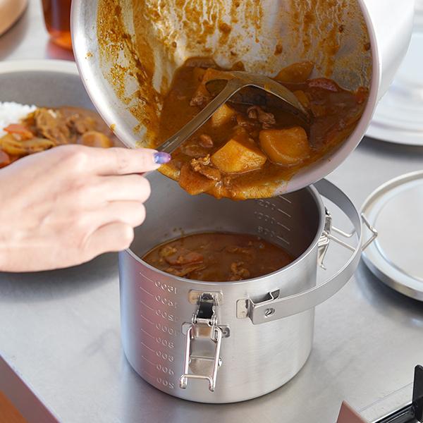 仔犬印（KOINU） 給食缶ミニ ステンレス 保存容器 持ち運び IH対応