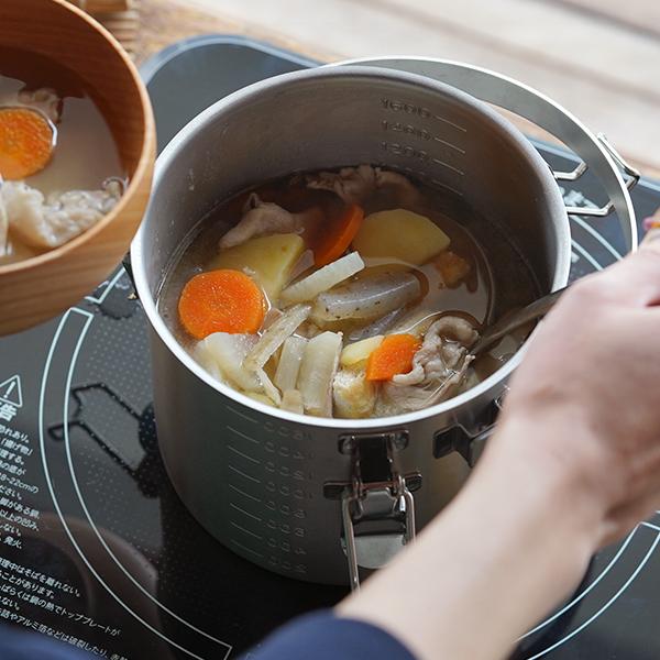 仔犬印（KOINU） 丸給食缶ミニ ステンレス 保存容器 持ち運び IH対応