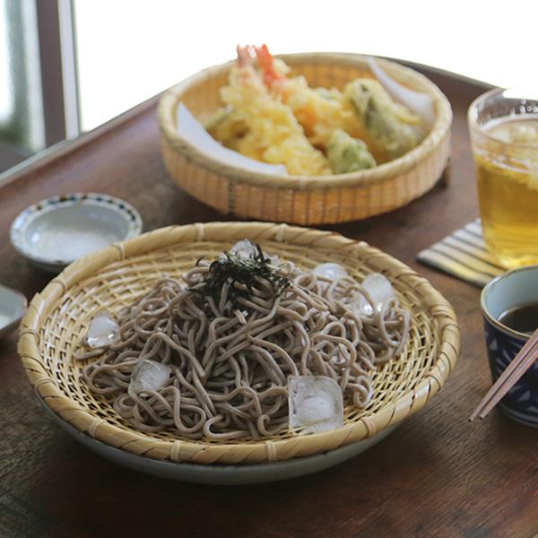 公長齋小菅 そばざるM 竹ざる 竹かご 平ざる 竹籠 蕎麦ざる 竹製