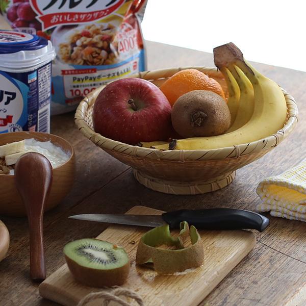 公長齋小菅 そばざる高台付きM 竹ざる 竹かご 竹籠 蕎麦ざる 竹製 京都