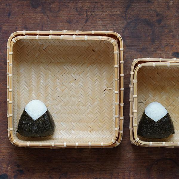 公長齋小菅 弁当かご 角型 L ナチュラル ピクニック 弁当箱 京都