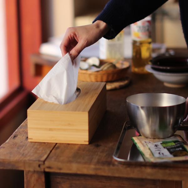 公長齋小菅 ティッシュボックス 竹製 ティッシュケース 公長斎小菅