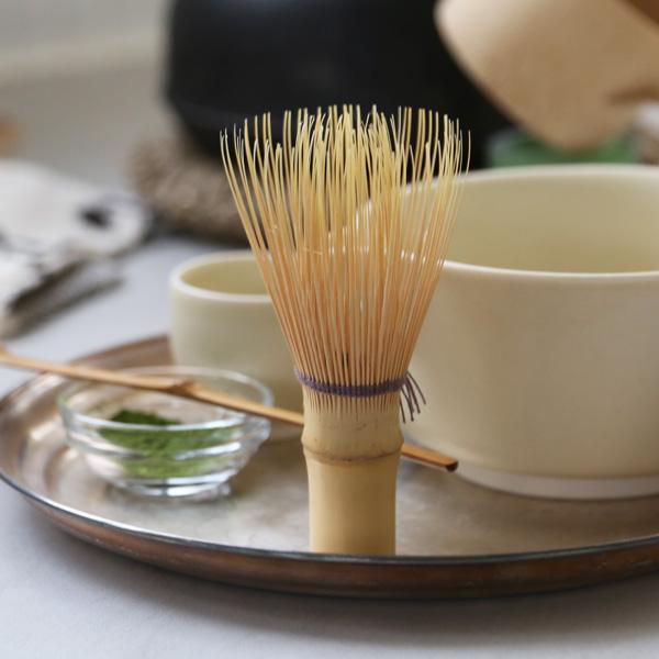 公長齋小菅 茶筅 数穂 紫糸 竹製 茶筌 京都 公長斎小菅 : がらんどう