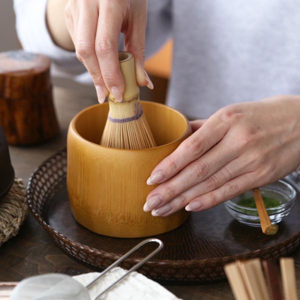京都 公長斎小菅 瓢箪茶托 公長齋小菅 茶筅 数穂 紫糸 竹製 茶筌 京都 公長斎小菅 : がらんどう