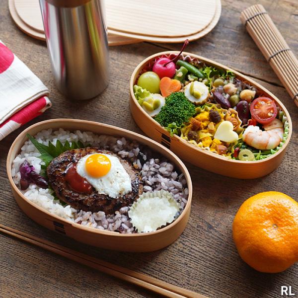 曲げわっぱ 弁当箱 小判入子 レディース 栗久 わっぱ弁当 国産 曲げわっぱ 弁当箱 小判入子 レディース 栗久 わっぱ弁当 国産