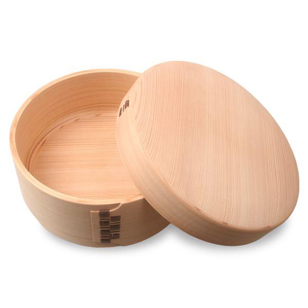 送料無料 曲げわっぱ おひつ 3合浅型 栗久 わっぱ弁当 お櫃 国産 日本