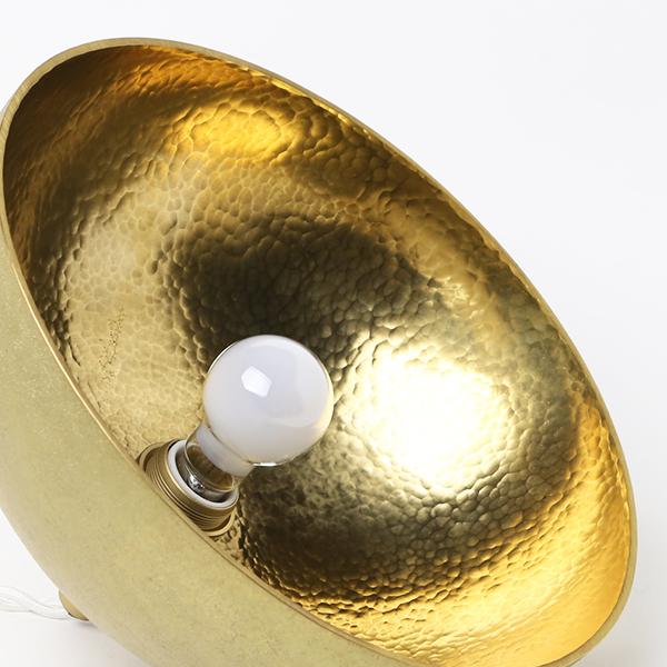 FUTAGAMI ペンダントランプ 半球 鍛金 真鍮 ペンダントライト 鋳