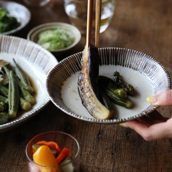 BARBAR サビ十草 中皿 マルヒロ 馬場商店 取り皿 お皿 波佐見焼 日本製