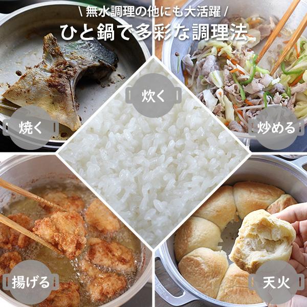 KING Series 無水鍋 20 HALムスイ アルミ 両手鍋 IH対応 無水 KING Series 無水鍋 20 HALムスイ アルミ 両手鍋 IH対応 無水