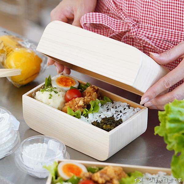 NOKO カブセル弁当箱 黒漆塗（中） 大河内家具工房 漆塗り 木曽漆器