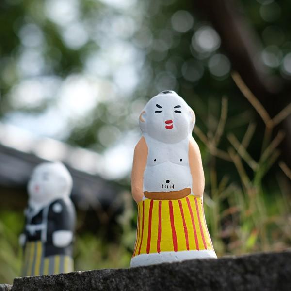 置物 化粧まわしのお相撲さん 土鈴 尾崎人形 陶器 五八PRODUCTS 置物 化粧まわしのお相撲さん 土鈴 尾崎人形 陶器 五八PRODUCTS