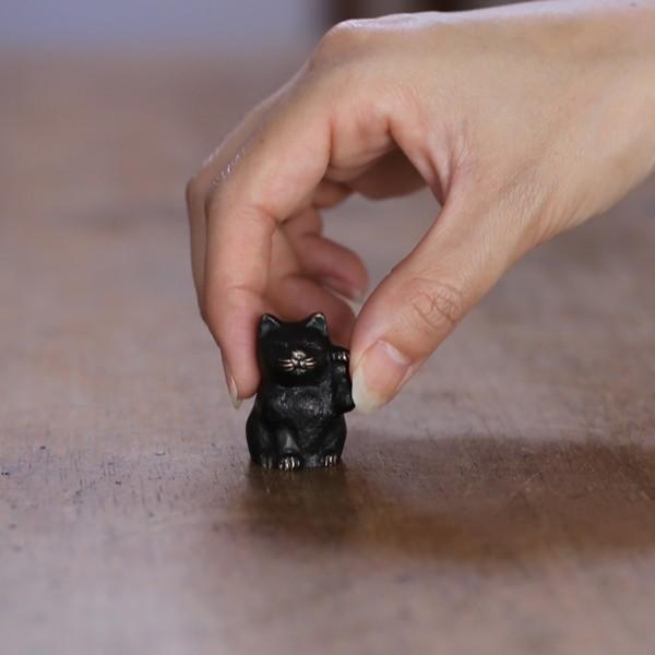 置物 大黒まねき猫 五八PRODUCTS 讃岐鋳造品 原銅像製作所