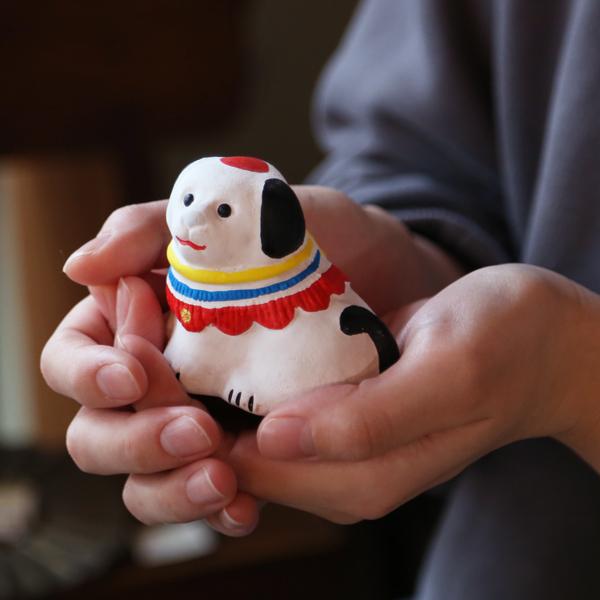 尾崎人形 干支 イヌ 陶器 置物 戌 五八PRODUCTS : がらんどう 手仕事品