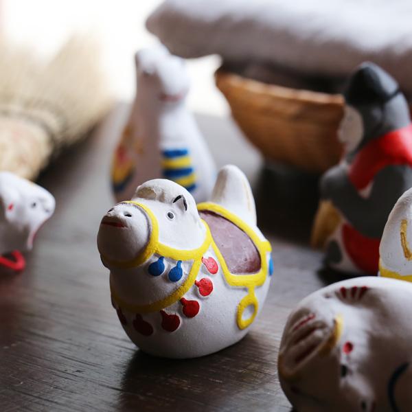 尾崎人形 干支 ウマ 陶器 置物 午 五八PRODUCTS : がらんどう 手仕事品