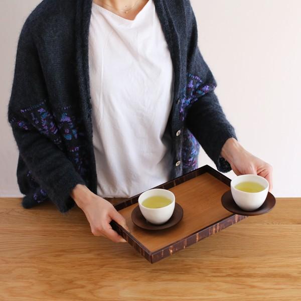 お盆 桜皮 長手盆 さくら 藤木伝四郎商店 : がらんどう 手仕事品と