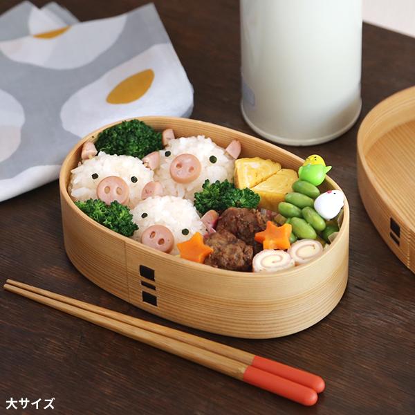 大館工芸社 曲げわっぱ 親子弁当 子ども用 キッズ わっぱ弁当 秋田杉