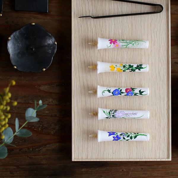 大與 絵ろうそく 2号12本入 十二ヶ月セット 手描き 和ろうそく 蝋燭