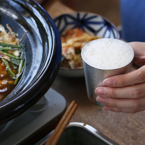 能作 名入れ タンブラー 錫 ビールグラス ビアグラス 酒器 父の日 還暦