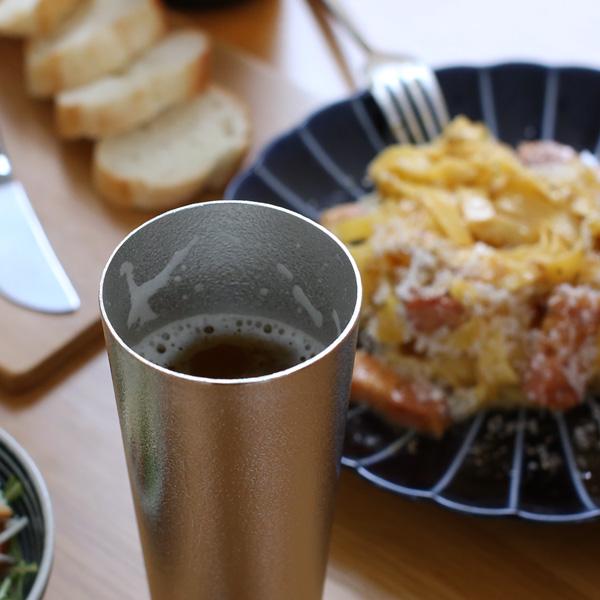 名入れ 能作 錫製 ビアカップL 錫 ビールグラス ビアグラス ビールジョッキ ビアジョッキ 酒器 父の日 還暦祝い ギフト 記念品 プレゼント 母の日 |  | 01
