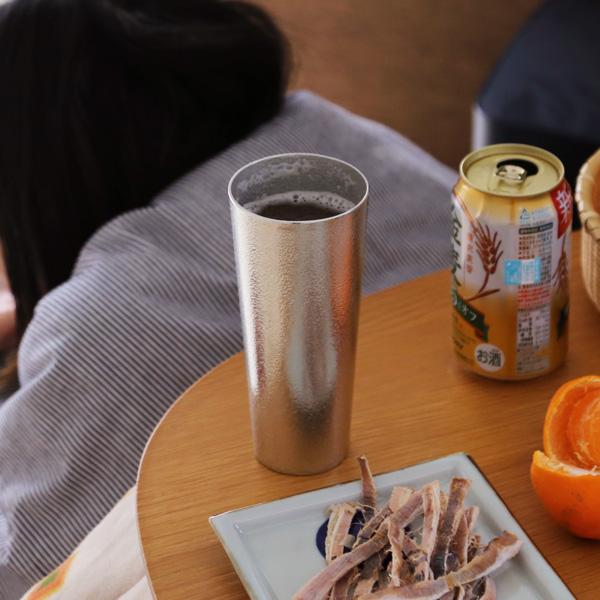 名入れ 能作 錫製 ビアカップL 錫 ビールグラス ビアグラス 名入れ 能作 錫製 ビアカップL 錫 ビールグラス ビアグラス