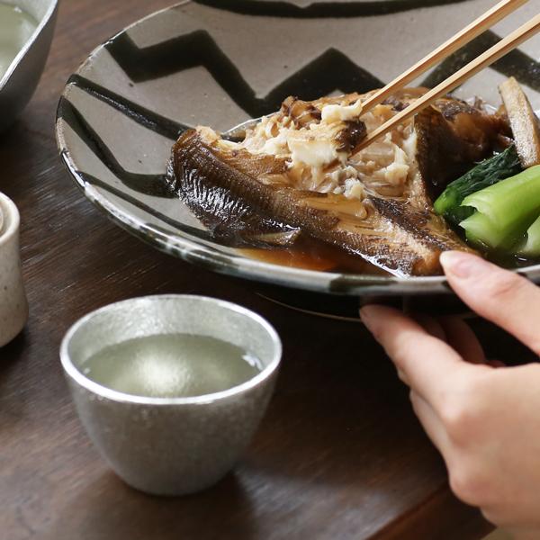 名入れ 能作 ぐい呑み 錫製 2個ペアセット (錫) 猪口 酒器 ぐい呑 盃