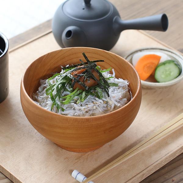 薗部産業 めいぼく椀 大 けやき 汁椀 木製 国産 天然木 日本製 SONOBE