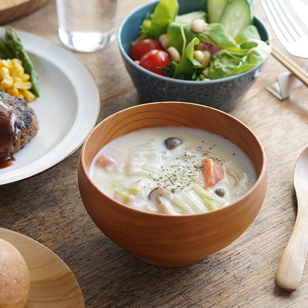 薗部産業 めいぼく椀 大 けやき 汁椀 木製 国産 天然木 日本製 SONOBE