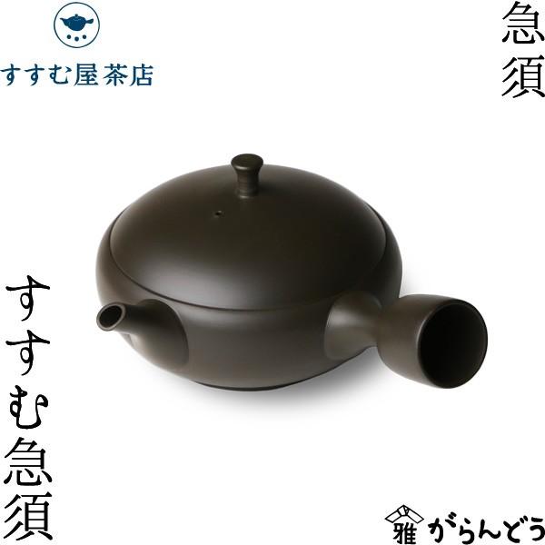 急須 すすむ急須 常滑焼 黒 すすむ屋茶店 ティーポット 茶器 陶器 父の日 母の日 | 