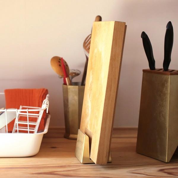 FUTAGAMI まな板立て 真鍮 真鍮鋳肌 まな板スタンド フタガミ 二上