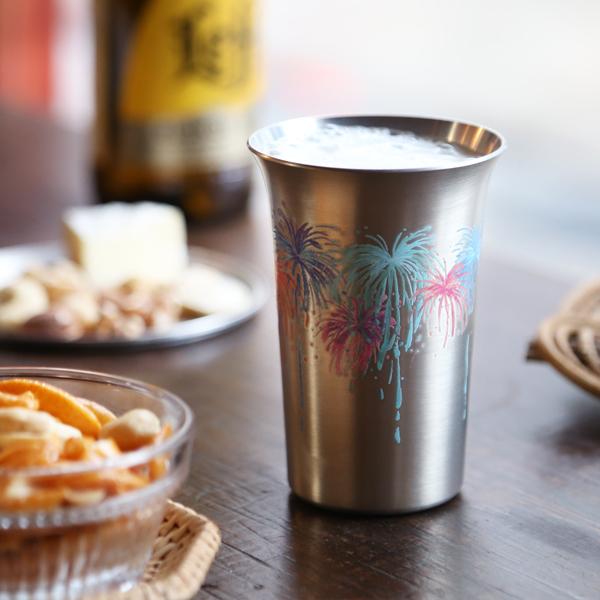 Three Snow（スリースノー） まどろむ酒器 花火 銅 錫 一口ビール