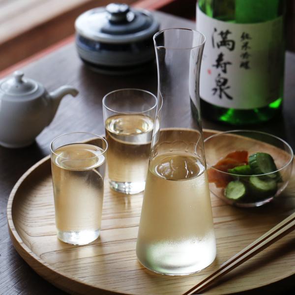 うすはり 酒器揃 （タンブラーSS2ケ,酒注ぎ） 松徳硝子 徳利 冷酒