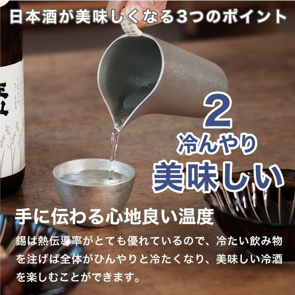 送料無料 名入れ 錫製 能作 ちろりS 本錫100％ 酒器 徳利 : がらんどう