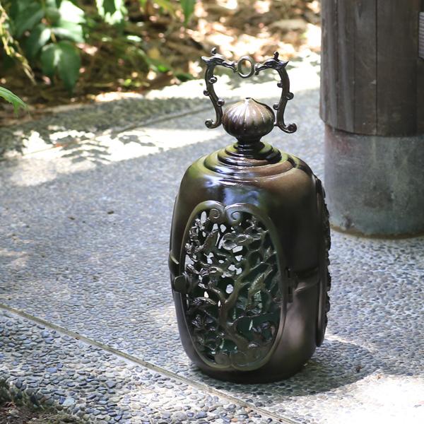 灯篭 高岡銅器 梅 灯籠 : がらんどう 手仕事品と贈り物 - 通販 - Yahoo