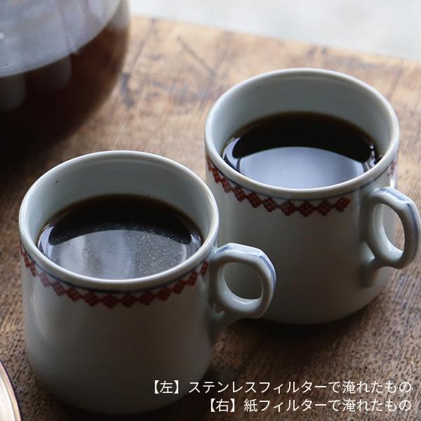 TG(ティージー) ステンレスフィルター φ130mm ステンレスフィルター ドリッパー 深澤直人 台湾玻璃工業 Pour Over Coffee Stainless Steel Filter｜garandou｜07