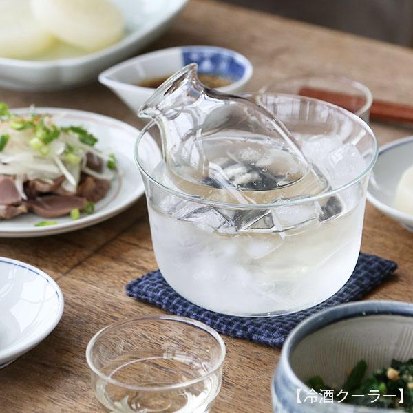 TG(ティージー) 酒器セット 270ml 2客 耐熱ガラス 冷酒 1合強 徳利