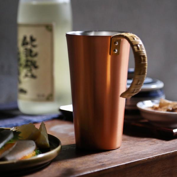 保堂 銅製 冷酒タンブラー 大 （お燗） ちろり タンブラー 銅 冷酒